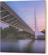 Sundial Bridge 6 Wood Print