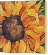 Sunflower #5 Wood Print