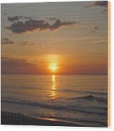 Sunrise Ocean 69 Wood Print