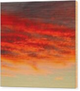 Sunset At Eaton Rapids 4826 Wood Print