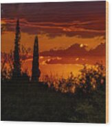 Sunset No.748 Wood Print