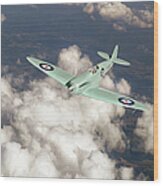 Supermarine Spitfire Prototype K5054 Wood Print