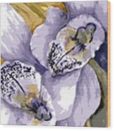 Sweet Orchids Wood Print