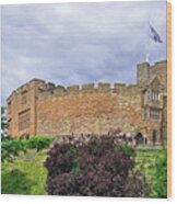 Tamworth Castle Wood Print