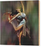 Tango Dance 9910 Wood Print