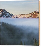 Tatoosh Panorama Wood Print