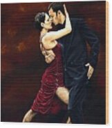 That Tango Moment Wood Print