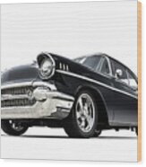 The 57 Chevy Wood Print