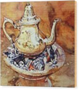 Mint Tea - Maroc Wood Print