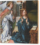 The Annunciation Wood Print