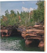 The Apostle Islands Wood Print