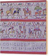 The Bayeux Tapistery Wood Print