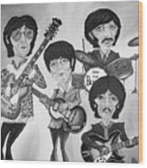 The Beatles Ii Wood Print