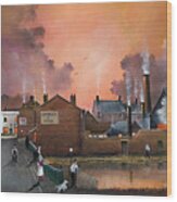 The Black Country Village - England Wood Print
