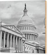 The Capitol Building 3 Wood Print