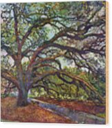 The Century Oak Wood Print