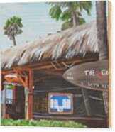 The Cottage On Siesta Key Wood Print