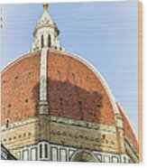The Dome Of Florence Wood Print