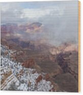 The Grand Canyon Overlook 3 Wood Print