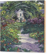 The Grande Allee Giverny Wood Print