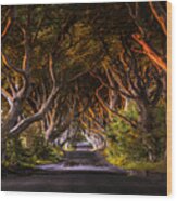 The King's Road Wood Print