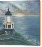 The Lighthouse Wood Print