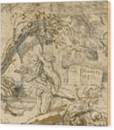 The Lisbon Earthquake Of 1755 Wood Print