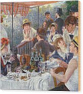 The Luncheon Of The Boating Party Wood Print