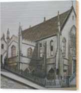 The New Zealand Church Wood Print