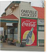 The Oakville Grocery Wood Print