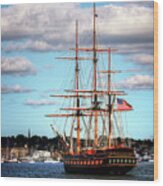 Tall Ship The Oliver Hazard Perry Wood Print
