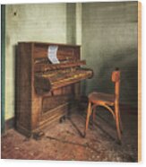 The Piano Della Colonia Abbandonata Wood Print