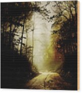 The Road To Hell Take 2 Wood Print The Road To Hell Take 2 Wood Print
