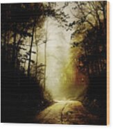 The Road To Hell Take 2 Wood Print