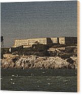 The Rock Alcatraz 1 Wood Print