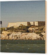 The Rock Alcatraz 2 Wood Print