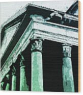 The Roman Pantheon - 03 Wood Print