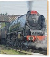 The Royal Scot At Butterley Wood Print