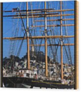 The Ship Balclutha Wood Print