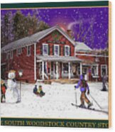 The South Woodstock Country Store Wood Print