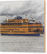 The Staten Island Ferry Wood Print