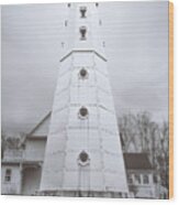 The Steel Tower Wood Print