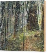 The Underbrush Wood Print