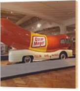 The Weinermobile 1 Wood Print