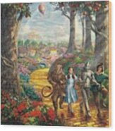 The Wizard Of Oz Wood Print