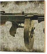 Thompson Submachine Gun 1921 Wood Print