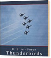 Thunderbirds Wood Print