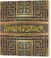 Thunderstruck Opera Garnier Ornate Mosaic Floor Paris France Wood Print