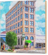 Timmerman Building - Andalusia - First National Bank Wood Print