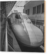 Tokyo To Kyoto Bullet Train, Japan 3 Wood Print